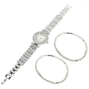 Horloges Strass horloge Quartz armband Sterling zilveren manchetarmbanden Dames dameshorloges