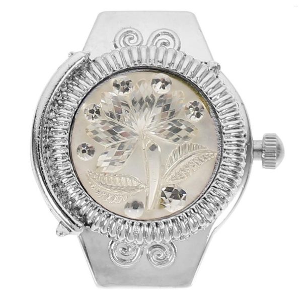 Montres-bracelets Bague Montre Dames Montres Pour Femmes Wachs Femme En Alliage De Zinc Relojes Para Mujeres