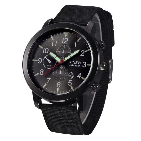 Relojes de pulsera del ejército ruso, relojes para hombre XI, reloj luminoso de nailon, fecha, calendario, reloj de cuarzo informal, reloj Masculino, Montre Homme Militaire