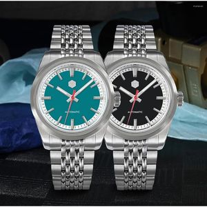Relojes de pulsera San Martin Reloj para hombre 37mm Relojes deportivos de moda NH35 Reloj de pulsera mecánico automático Zafiro 200m Reloj luminoso impermeable