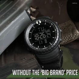 Mujeres de pulsera Sanda Brand Men Chronograph Sport Watch Fashion Man liderado Relojes de Muñeco Militares de Muñeco Militares Digital Relogio Masculino