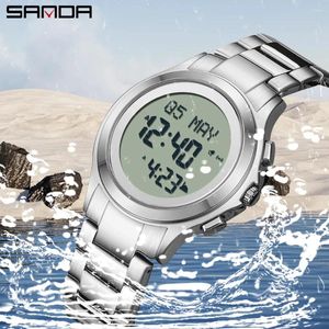 Montre-bracelets Sanda Middle East Sells Venture de la Tide Arabe Fashion Multi fonctionnelle Rappel Indicateur de direction 6170