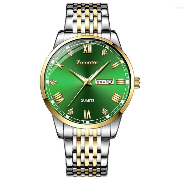 Relojes de pulsera Sdotter 2023 Relojes para hombres Reloj de cuarzo automático Moda para hombres Luminoso Impermeable Ultra-Delgado Relojes para hombre Para H