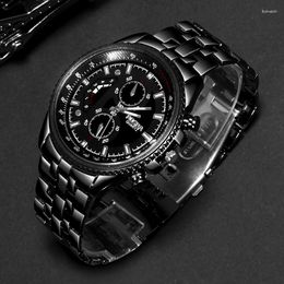 Montres-bracelets Sdotter Mode Montre Hommes Montres Top Mâle Horloge Business Hommes Hodinky Relogio Masculino Relojes Hombre 2023