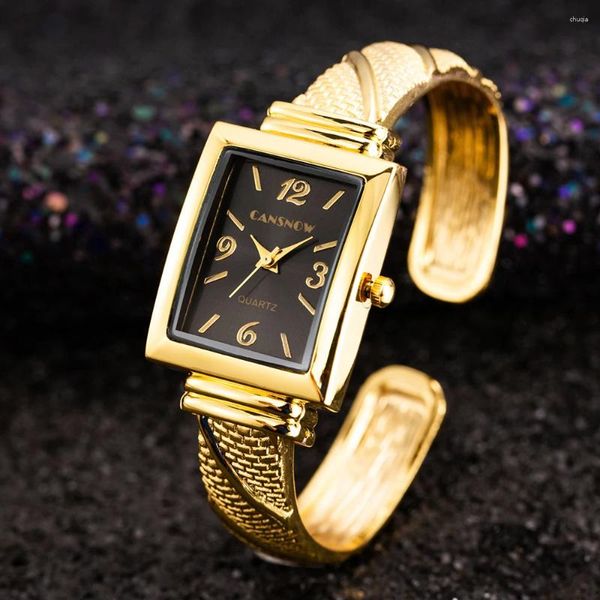 Montres-bracelets Sdotter Relogio Feminino dames de luxe décontracté montres en or femmes mode bracelet montre en acier inoxydable bracelet poignet
