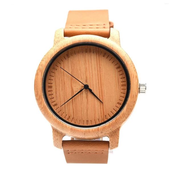 Montres-bracelets Sdotter UTHAI BK118 Bamboo Shell Montre en bois Vie étanche Mode Protection de l'environnement Casual Quartz