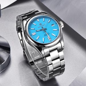 Relojes de pulsera SEA KNIGHT Hombres Reloj de lujo 39 mm Dial de color Explorar Escalada Vintage 200M Impermeable Deporte Buceo NH35 Automático Mecánico