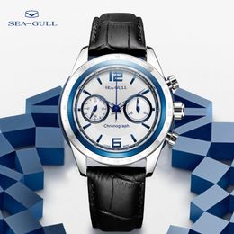 Montre-bracelets Seagull 2021 Manuel mécanique masculin Watch Multifonctionnel Sports Chronograph Business Sapphire Casual Sapphire 219 311 314K