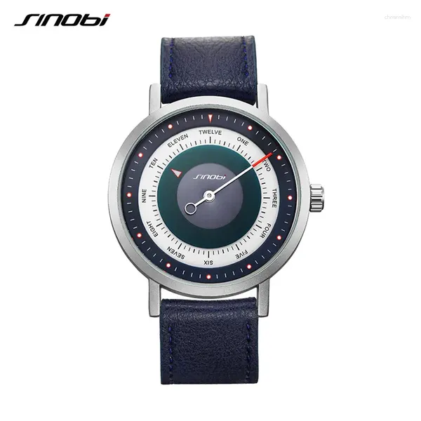 Mujeres de pulsera Sinobi Fashion Men's Creative Sports Watches Masculino Masco Casual Militar Luminous impermeable Drop