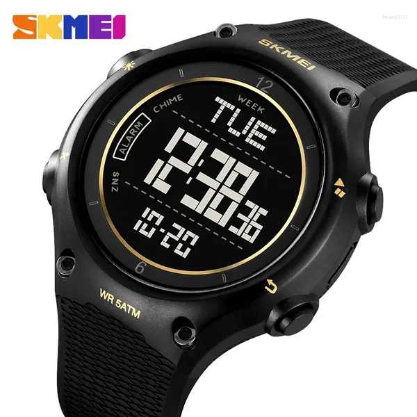 Wallwatches Skmei 2161 Men Multifunción Relojes Militares 5bar Implaz de agua Reloj Relogio Masculino Fashion Fashion Sport