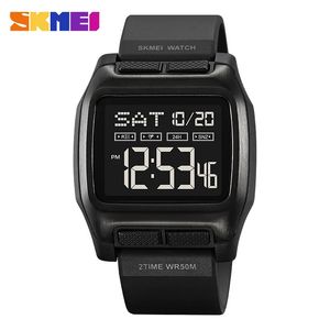 Relojes de pulsera SKMEI Japón Movimiento digital Reloj de pulsera de cuenta regresiva para hombre 5bar Pantalla de luz trasera impermeable Relojes Chrono Reloj reloj hombre 231213