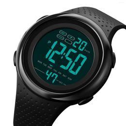 Polshorloges skmei mannen buiten sport horloge waterdichte stopwatch digitale horloges origineel ontwerp heren polshorloge luxe aftellen klok