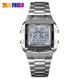 Montres-bracelets SKMEI montres de sport militaires montres électroniques pour hommes Top marque de luxe horloge mâle étanche LED montre numérique Relogio Masculino 231101