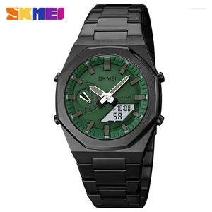 Montre-bracelets Skmei Outdoor Sports Early High School Étudiant L'emplacement des hommes Tendonne multi-fonctionnale Tendance électronique Mentille Electronic Men