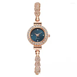 Montre-bracelets Small Dial Slim Bracelet Woard's Watch Free Adjustable Bijoux Quartz Quartz Fashion Luxury pour les dames Montre Femme