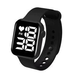 Polshorloges sport digitale horloge vrouwen mannen vierkante led siliconen elektronische vrouwen horloges klok fitness horloge kinderuren