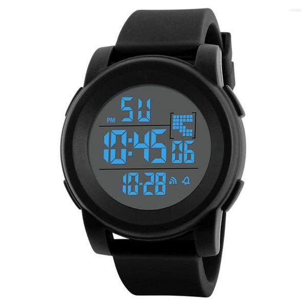 Relojes de pulsera Sport Men Watch Led Digital Wrist Analog Luxury Men'S Talking Ladies