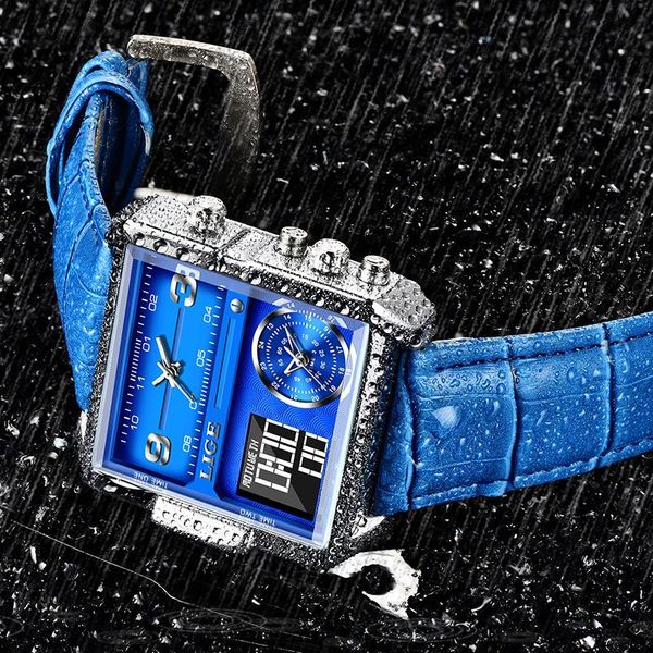 Relojes de pulsera Relojes deportivos Hombres Top Reloj de pulsera impermeable Cuarzo Analógico Militar Digital Relogio Masculino Relojes de pulsera Relojes de pulsera