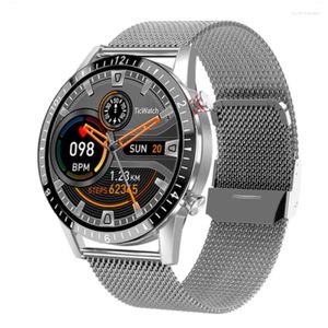 Montres-bracelets Sports-Bracelet IP67 étanche pression artérielle fréquence cardiaque surveillance de l'oxygène APP contrôle montre pour adolescents hommes femmes