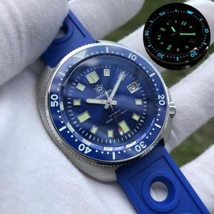 Relojes de pulsera STEELDIVE Hombres Reloj de buceo Relojes mecánicos automáticos para hombre 200 m Reloj de pulsera impermeable Suiza Reloj súper luminoso Zafiro