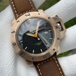 Montres-bracelets STEELDIVE SD1939S Hommes Mouvement Automatique Montre Reloj Verre Saphir 47mm Lumineux CUSN8 Bronze Solide 300m Diver Luxe