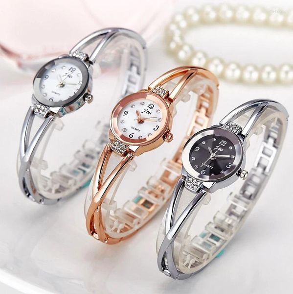 Relojes de pulsera Estilo Marca coreana Venta al por mayor Reloj de moda Mujer Decorativa Chica Lady Estudiantes Pulsera Reloj De Mujer Assista A Mulhe