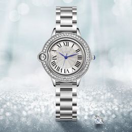 Montre-bracelets Suoer Femmes Watch Top Brand Business Fashion Business Hot Watch Ladies en acier inoxydable Watch 34 mm Dial Quartz Watch Ladies 230729