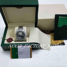 Relojes de pulsera Super Watch N Factory V5 Versión 3 Color 2813 Movimiento automático Reloj de pulsera Negro 40 mm Bisel de cerámica Cristal de zafiro D255u