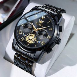 Montre-bracelets Taxau pour hommes Luxury Classic Roman Scale DIAL en acier inoxydable imperméable Lumineux Quartz Mâle Reloj Hombre Y240510