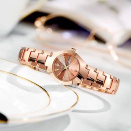 Montres-bracelets Top Marque De Luxe En Acier Inoxydable Quartz Femmes Montre Mode Casual Haute Qualité Simple Dames Montre Femmes Montre 230215