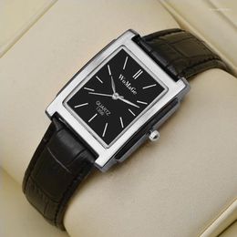 Montres-bracelets Top Brand Match pour hommes Fashion Simple Leather Band Analog Quartz Quartz Watch Casual Business Horloge masculine Gift Bayan Kol Saati