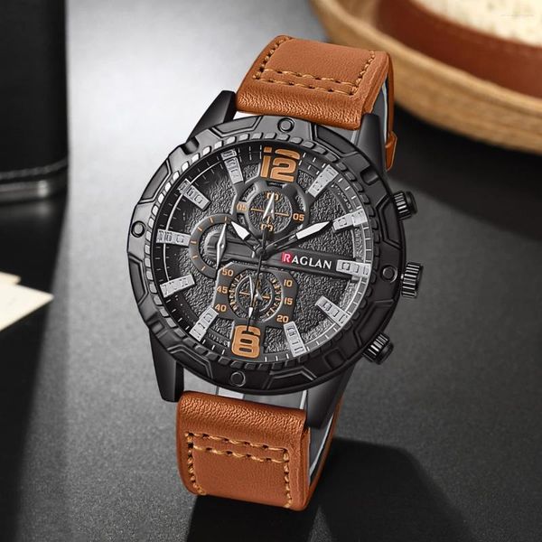 Wallwatches Top Brand Watch for Men Fashion Watches Strap Strap Clock Man Gift Relogio Relogio Masculino Reloj