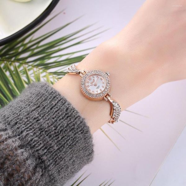 Relojes de pulsera de marca superior para mujer, diseño de moda, reloj de lujo, pulsera de acero inoxidable con mariposa, regalos para mujer y niña