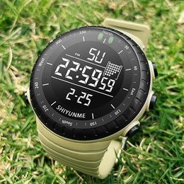 Polshorloges top heren sporthorloge 50m waterdichte militaire display Clock Man Watches Led digitale luxe mode elektronische polshorloge