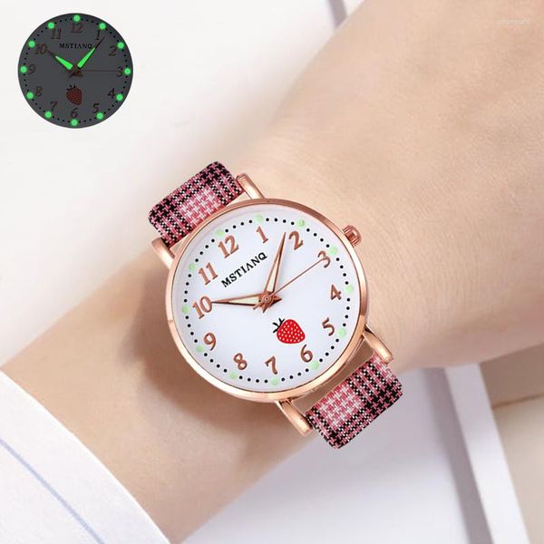 Montres-bracelets Top Style mode femmes luxe bracelet en cuir petit cadran analogique Quartz montre-bracelet dames montre femmes robe horloge Reloj