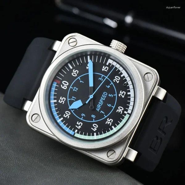 Relojes de pulsera Tops Reloj mecánico automático de 40 mm para hombres Diseñador Todo el acero inoxidable Relojes de zafiro súper brillantes Montre de Luxe