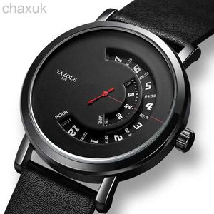Montre-bracelets Uthai CQ57 pour hommes Quartz montre la montre-bracelet STRAP CUIR SPORT CASBOSS