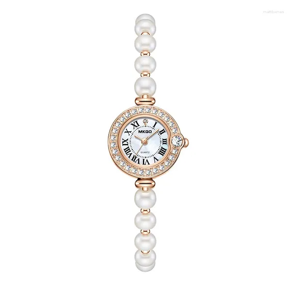 Montre-bracelets Uthai L52 Women's Fashion Watch Light Luxury Diamond DIAMP EN BRACE DE PERL EAT-EAU APPRÉPLAC