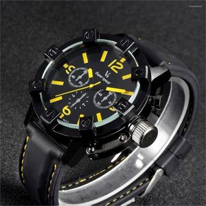 Relojes de pulsera V6 Reloj deportivo militar Hombres Top Famoso Correa de silicona Muñeca de cuarzo para reloj masculino Relogio Masculino