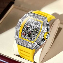 Montres-bracelets montre pour hommes nouveau luxe mécanique automatique affaires sport décontracté montre-bracelet ONOLA horloge étanche hommes montres 24329