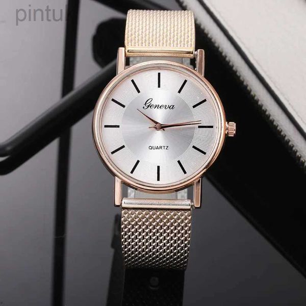 Relojes de pulsera Reloj para hombres y mujeres relojes de lujo de acero inoxidable relojes de pulsera de cuarzo digitales simples para Mujer Reloj Mujer Relogio Feminino 24329