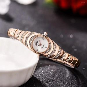Horloges Horloge voor dameshorloges 2024 Verkopende producten Armbandset Diamantvlinder