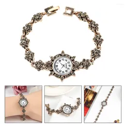 Horloges Horloge Lady Quartz Diamond Chain Pols Boheemse stijl armband Armbanden