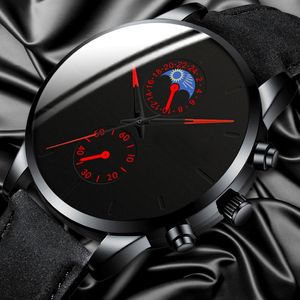 Polshorloges kijken Men Business Leather Mens horloges top klassieke kwarts polshorloge analoge mannelijke klokrelogio masculino 2021 2401