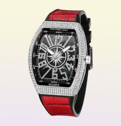 Montre-bracelets Regardez Men039S Bodet de vin franche grand cadran étoilé Belt Yacht Diamond Retro Creative Watches7402130