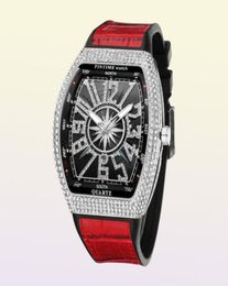 Montre-bracelets Regardez Men039 Frank Wine Bucket grand cadran étoilé Belt Yacht Diamond Retro Creative Watches8852893