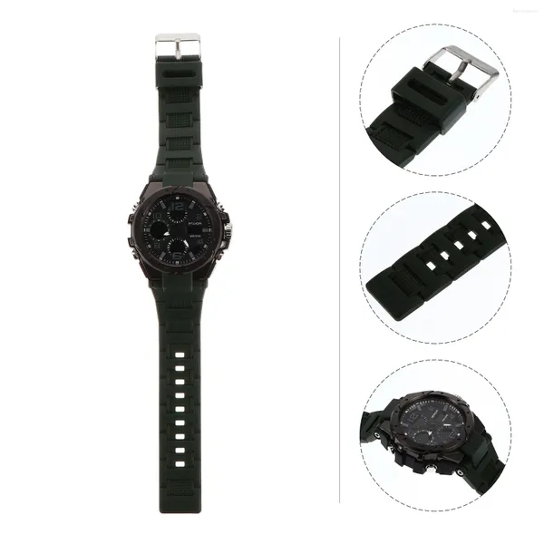 Wallwatches Watch Square Mechanical Fashion Fashion Watches Berny VH31 para hombres Chic Muñeco casual