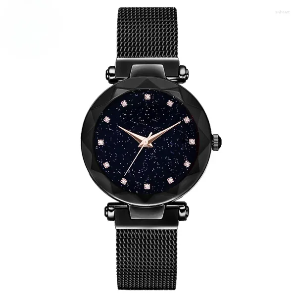 Montres-bracelets Montre Femmes Japon Quartz Mouvement Haute Qualité 34mm TEVIST En Acier Inoxydable Maille Rose Or Étanche Dames Montres