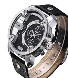 Montres sur les bracelets Men Men Luxury Top Brand Cagarny Fashion Men039s Big Dal Dial Designer Quartz Male