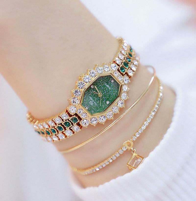 Orologi da polso Orologi da donna 2023 Top Small Dress Diamond Watch Bracciale da donna con strass Orologio da polso Montre Femme